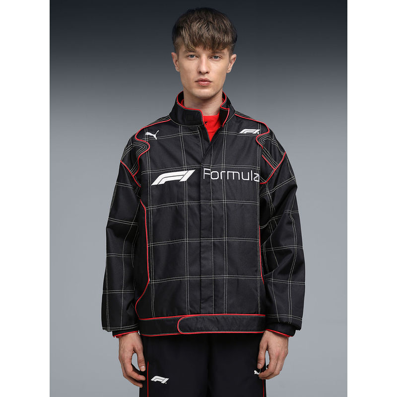 Puma Black F1 Lifestyle Racing Men's Jacket (XS)