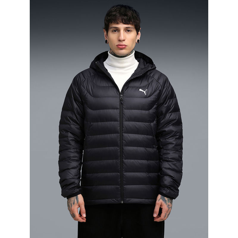 Puma Black Pack lite Hooded Men's Down Jacket (L)