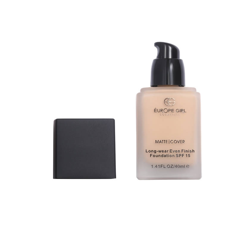 Europe Girl Matte Cover Foundation SPF 15 - 125 Medium Natural Undertone