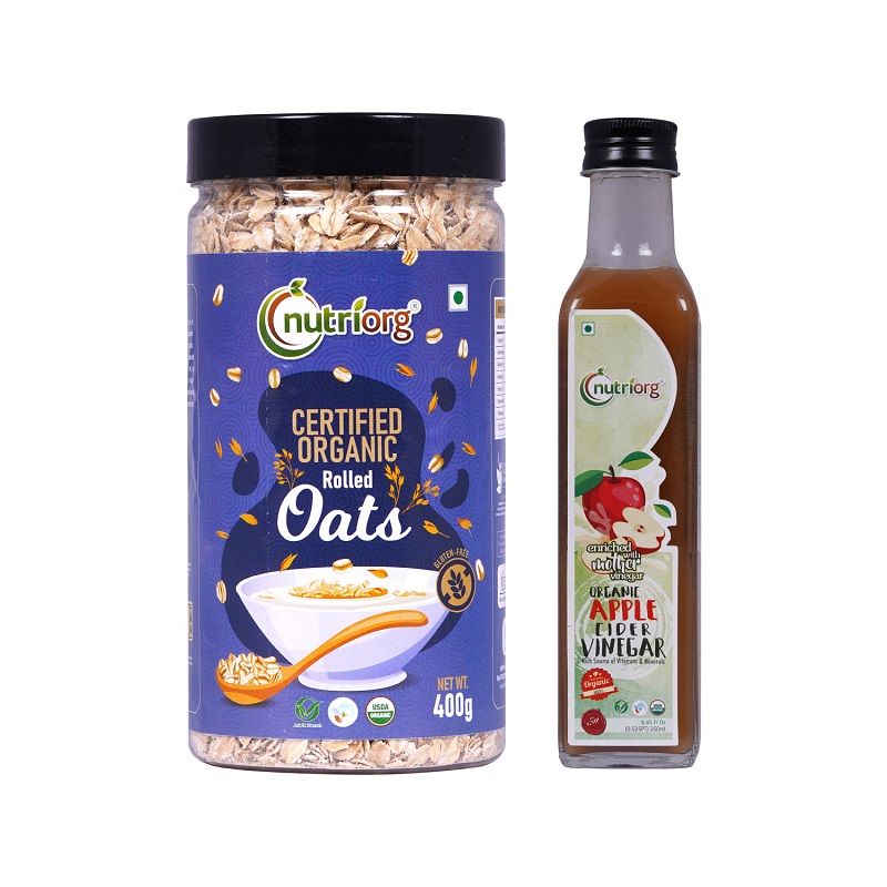 Combo Pack Organic Rolled Oats & Apple Cider Vinegar Buy