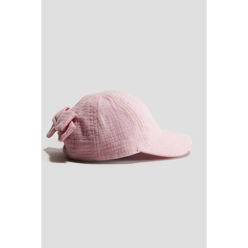 H&M Appliqued Cotton Cap Pink (6-12 Months) (6-12 Months)