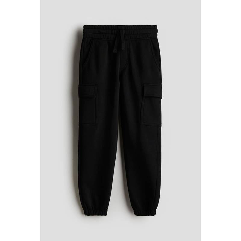 H&M Cargo Joggers Black (9-10 Years) (9-10 Years)