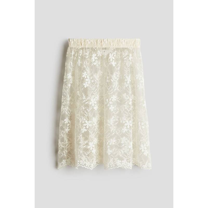 H&M Lace Skirt White (2-3 Years) (2-3 Years)