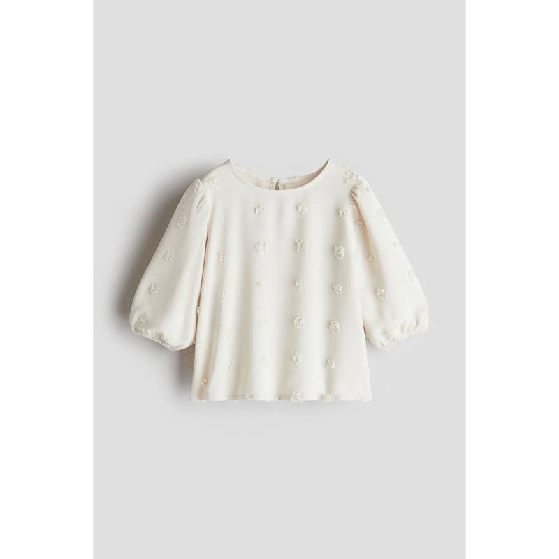 H&M Blouse Beige (6-9 Months) (6-9 Months)