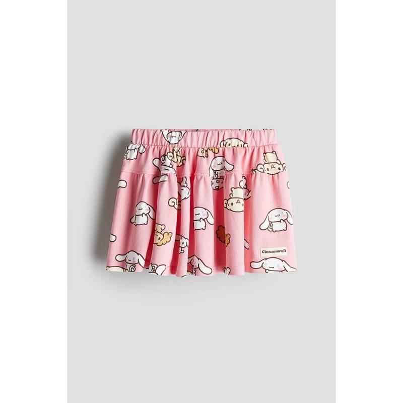 H&M Patterned Sweatshirt Skirt Pink (2-4 Years) (2-4 Years)