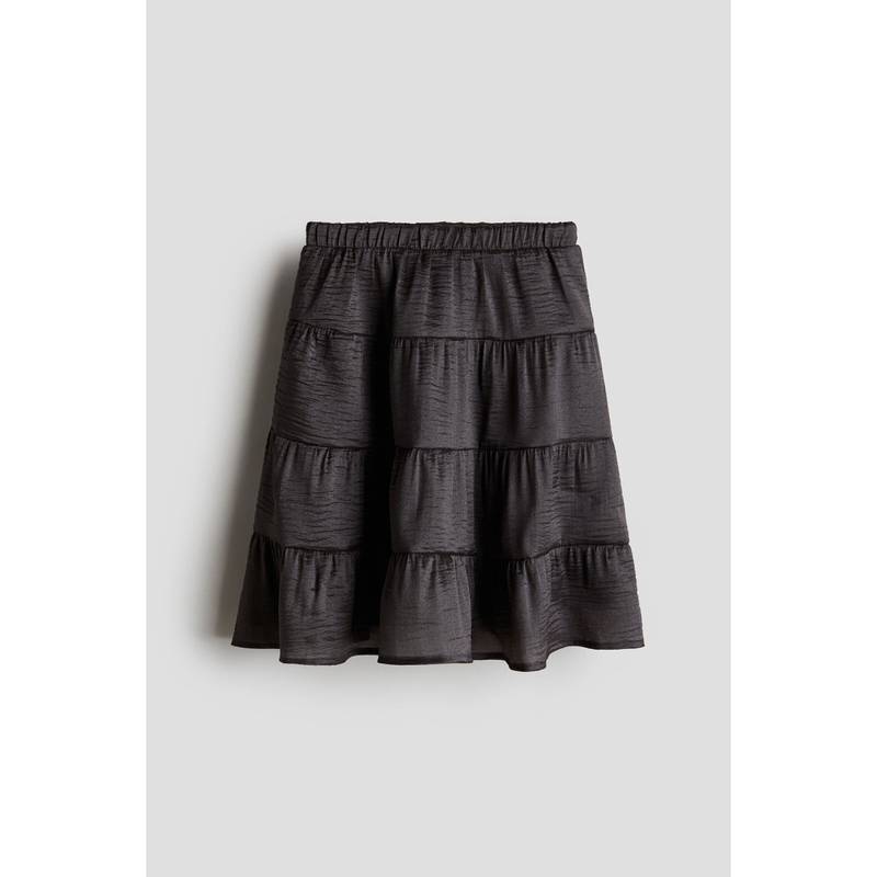 H&M Tiered Skirt Grey (2-3 Years) (2-3 Years)