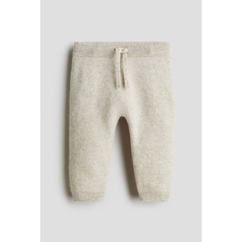 H&M Cashmere-Knit Trousers Beige (4-6 Months) (4-6 Months)