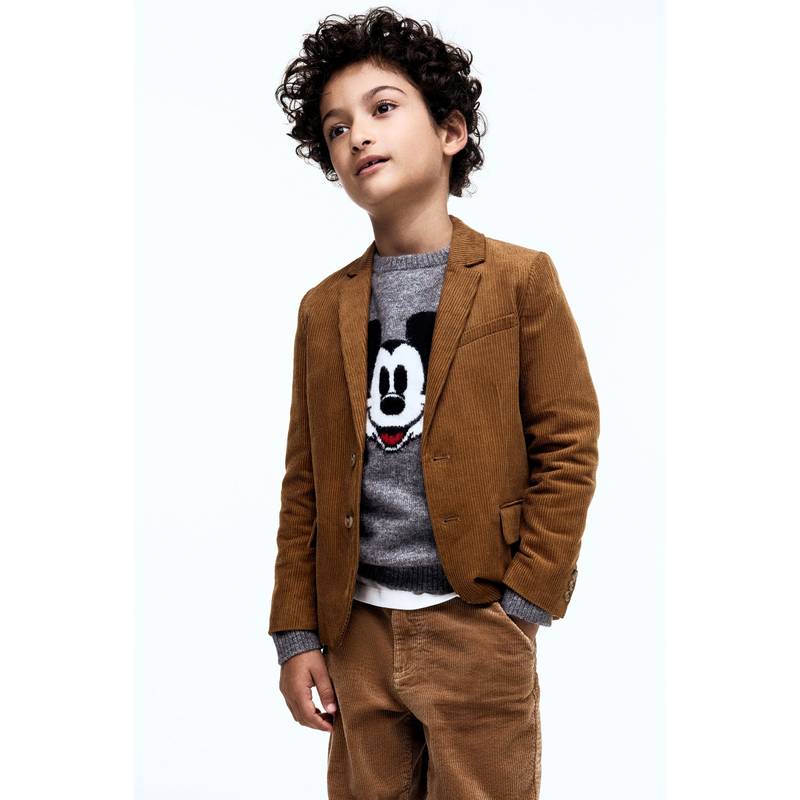 H&M Single-Breasted Jacket Brown (2-3 Years) (2-3 Years)
