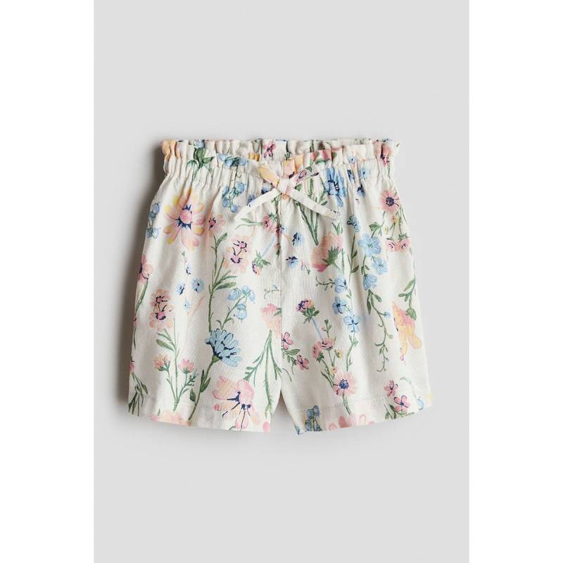 H&M Paper Bag Shorts White (2-3 Years) (2-3 Years)