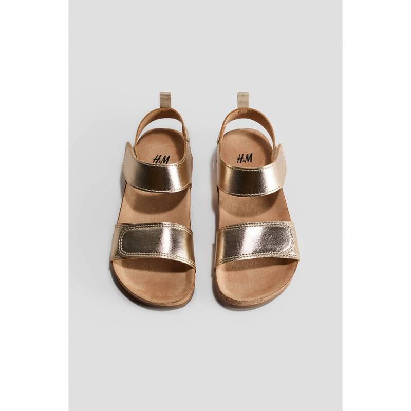H&M Sandals Gold (7) (7)