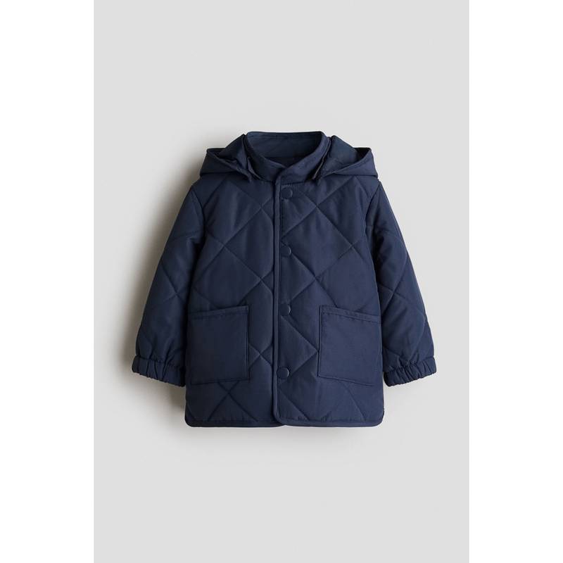 H&M Quilted Jacket Blue (4-6 Months) (4-6 Months)