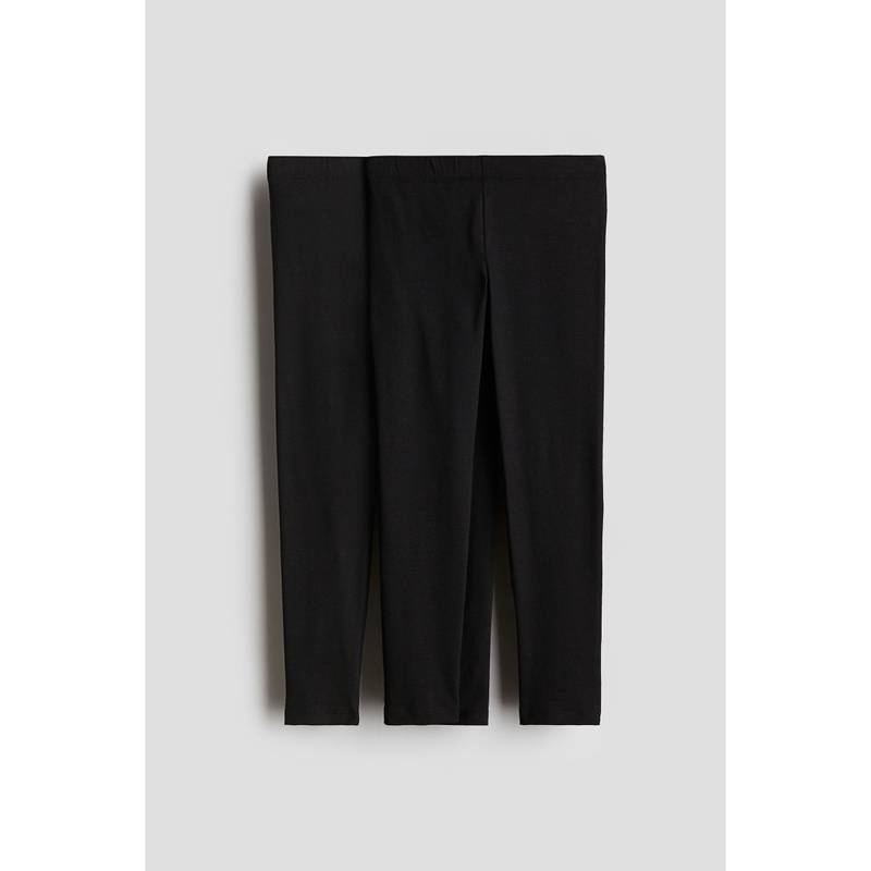 H&M Black 2-Pack Leggings (1.5-2 Years)