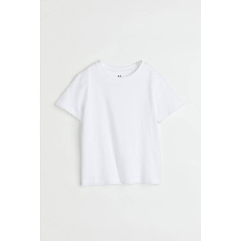 H&M White Cotton T-Shirt (1.5-2 Years) (1.5-2 Years)