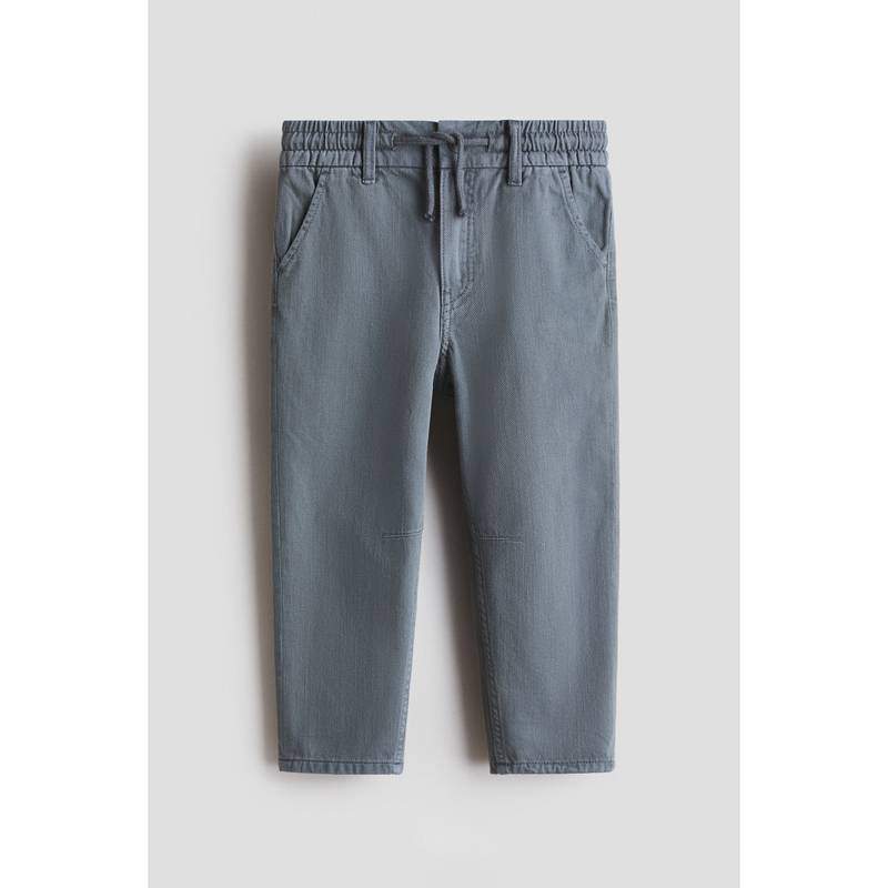 H&M Washed Cotton Twill Trousers (2-3 Years) (2-3 Years)
