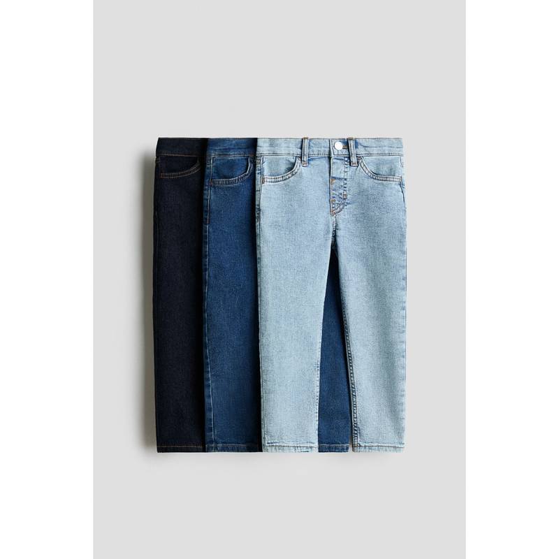 H&M 3-Pack Comfort Stretch Slim Fit Jeans (3-4 Years)