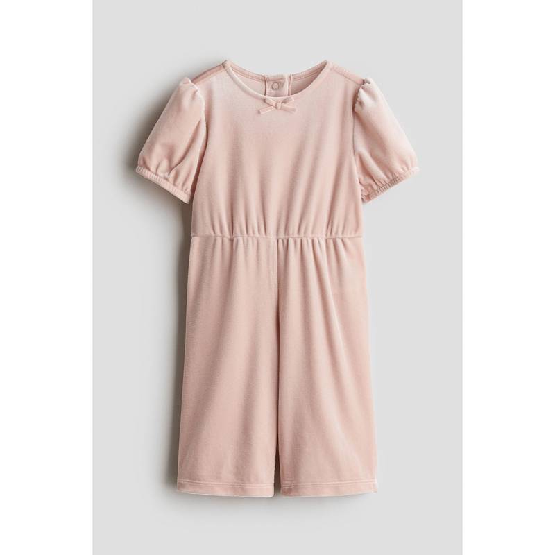 H&M Velour Romper Suit (4-6 Months) (4-6 Months)