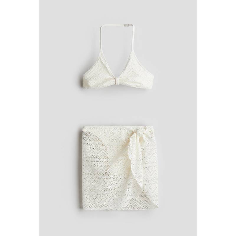 H&M 3-Piece Crochet-Look Swim Set (14 Years and Above)