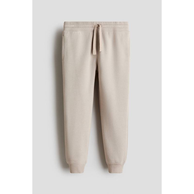 H&M Boys Beige Cotton Sweatshirt Joggers (11-12 Years) (11-12 Years)