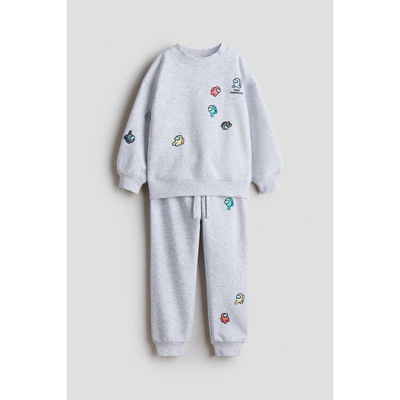 H&M Boys 2-Piece Printed Sweatshirt Set (2-3 Years)