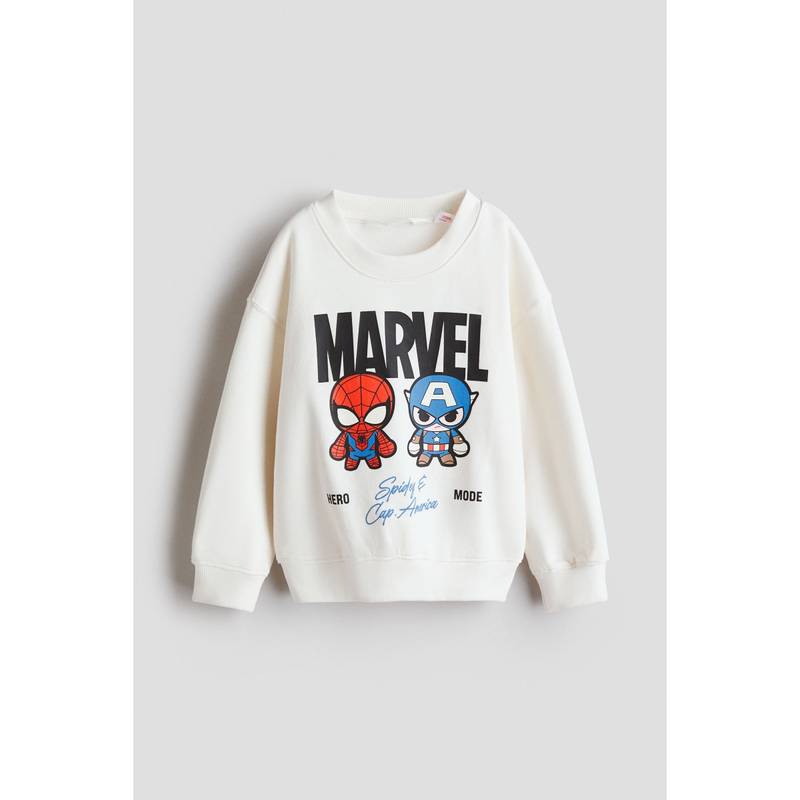 H&M Printed Sweatshirt (8-10 Years) (8-10 Years)