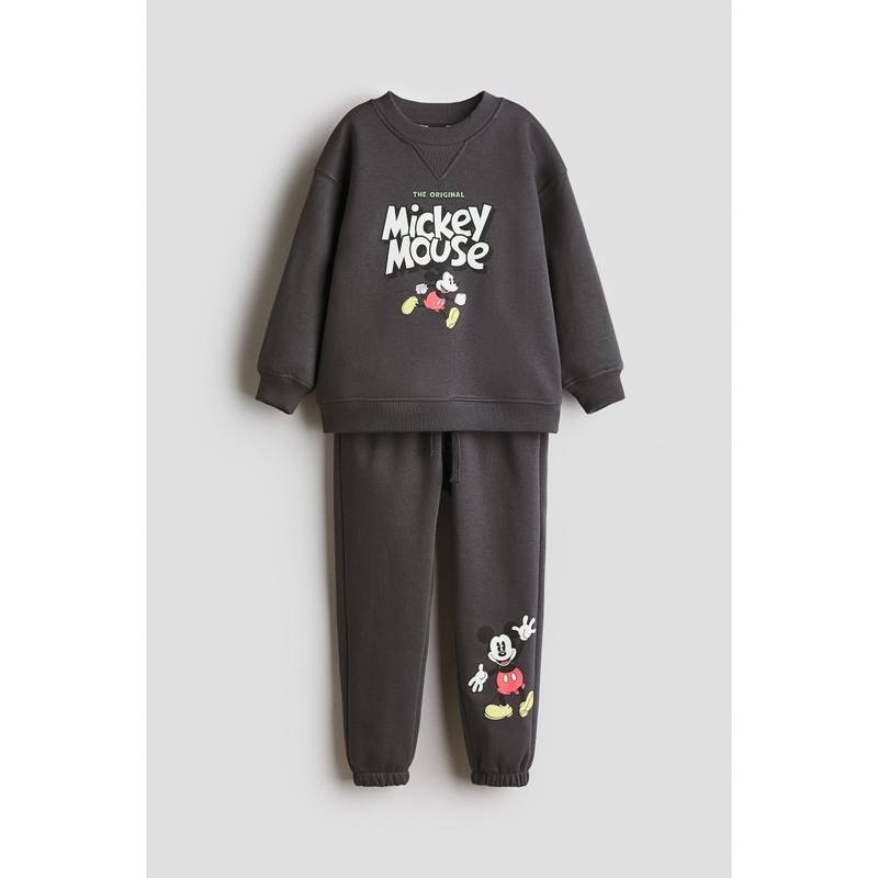 H&M 2-Piece Printed Sweatshirt Set (3-4 Years)