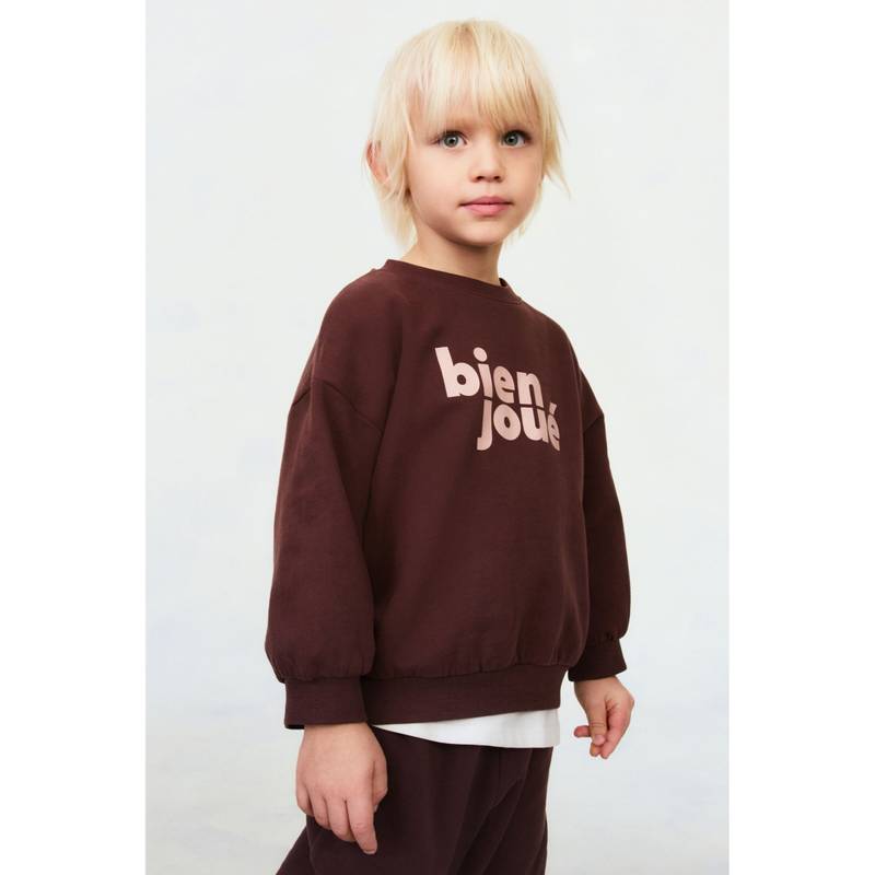 H&M Printed Cotton Sweatshirt (4-5 Years) (4-5 Years)