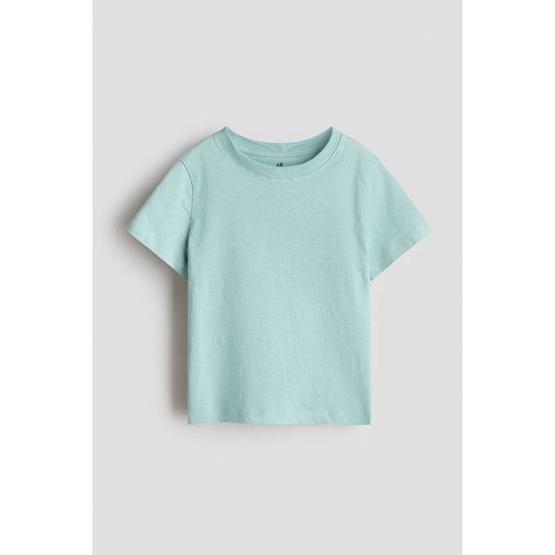 H&M Boys Green Cotton T-Shirt (1.5-2 Years) (1.5-2 Years)