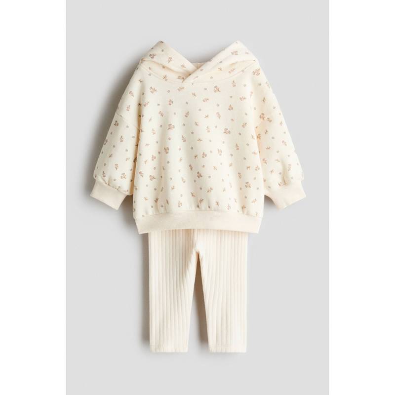H&M Kids Beige 2-Piece Cotton Set (1.5-2 Years)