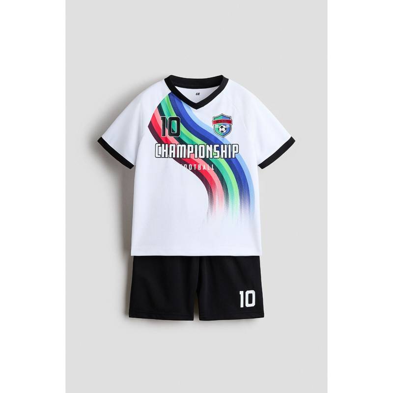 H&M Unisex Black Football Set (2-4 Years)