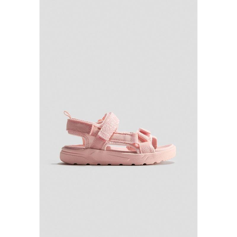 H&M Girls Pink Scuba sandals (10.5) (UK 10.5)