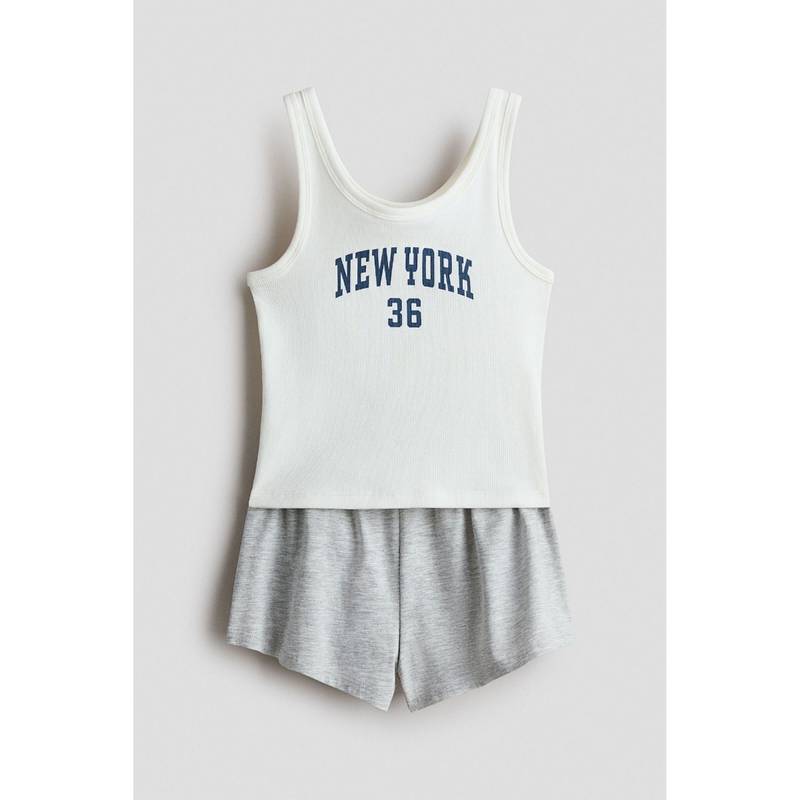 H&M Girls Grey Cotton pyjamas (14 Years)