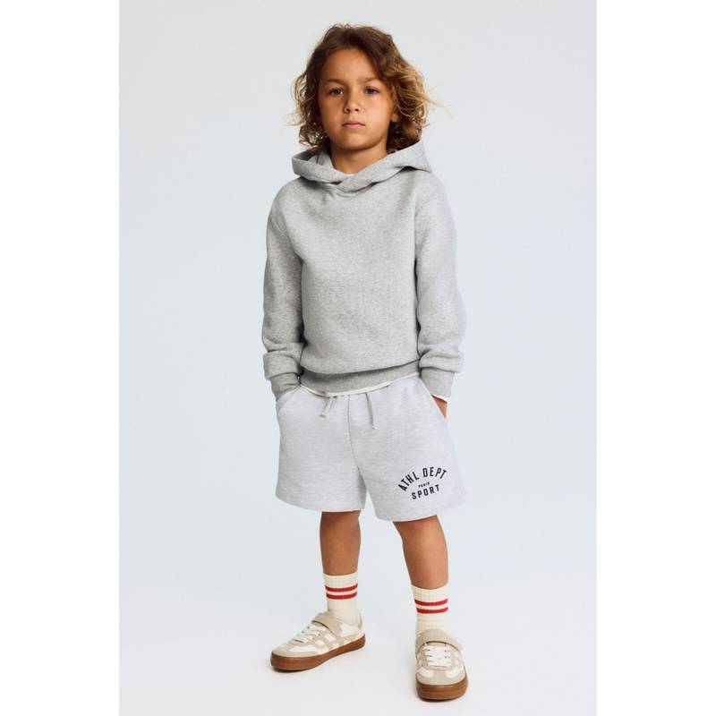 H&M Boys Grey Cotton Sweatshorts (1.5-2 Years) (1.5-2 Years)