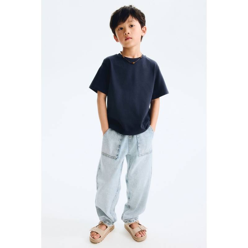 H&M Boys Blue Cotton Denim Jeans (1.5-2 Years) (1.5-2 Years)