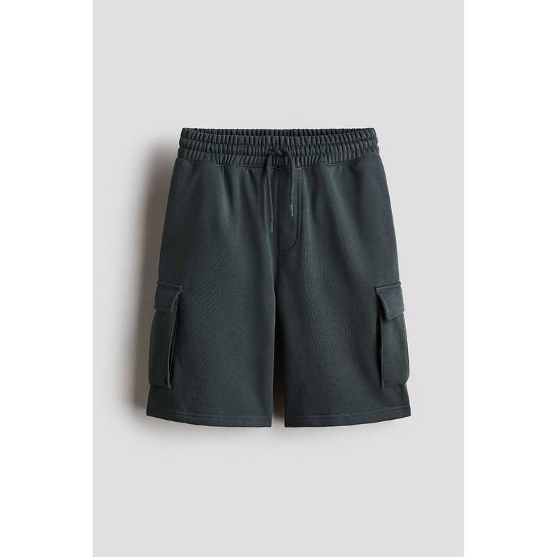 H&M Boys Grey Cargo Sweatshorts (10-11 Years) (10-11 Years)