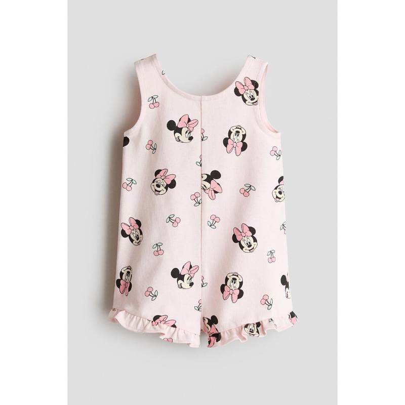 H&M Girls Multi-Color Printed Romper Suit (4-6 Months) (4-6 Months)