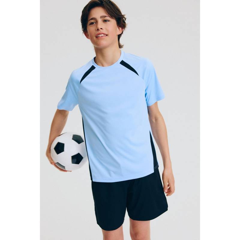 H&M Boys Blue Sports Top With Drymove (4-6 Years) (4-6 Years)