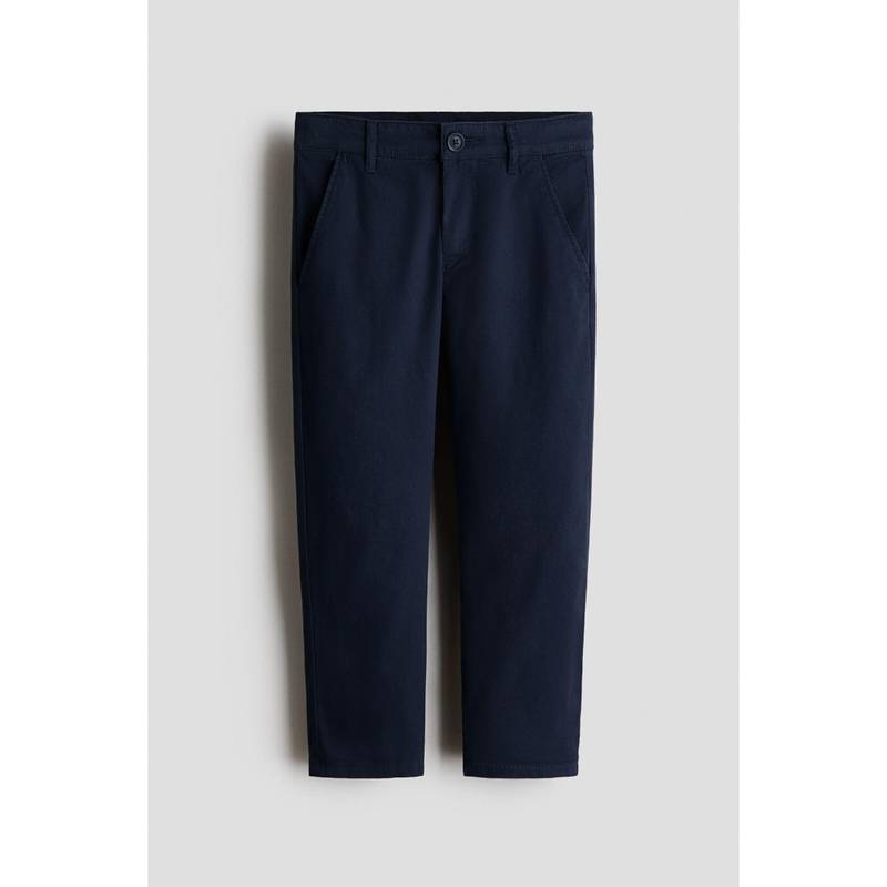 H&M Boys Blue Twill Chinos (1.5-2 Years)