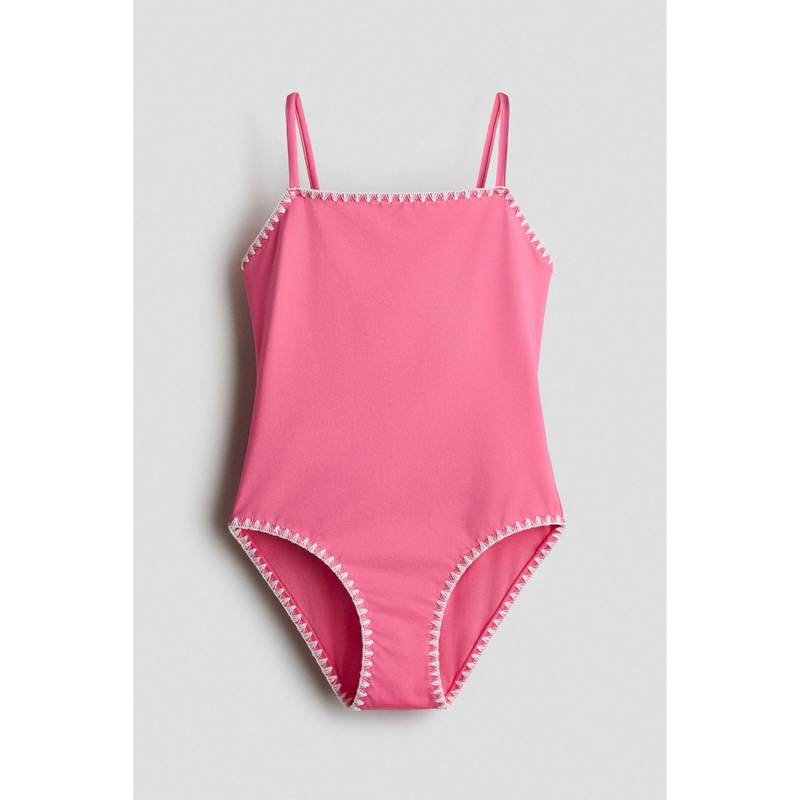 H&M Girls Pink Swimsuit (10-12 Years) (10-12 Years)