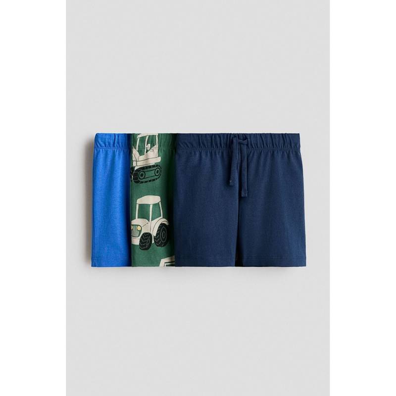 H&M Boys Multi-Color 3-Pack Jersey Shorts (1.5-2 Years)
