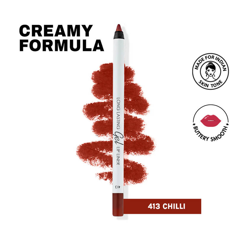 LAMEL Long Lasting Gel Lip Liner - 413 Chilli