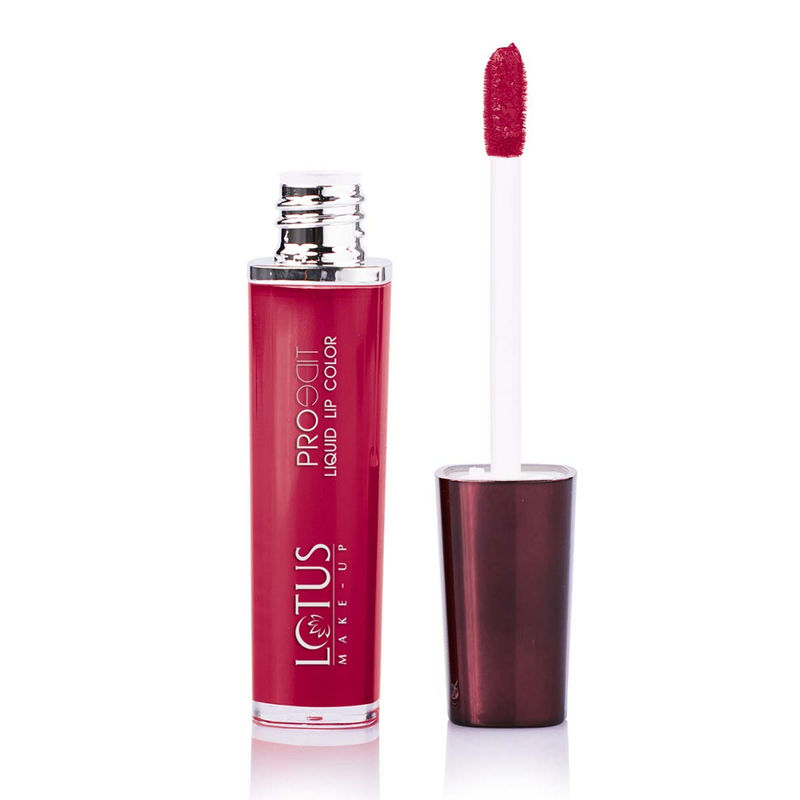 Lotus Make Up Proedit Liquid Matte Lip Color - PLC08 - Rose Rebel