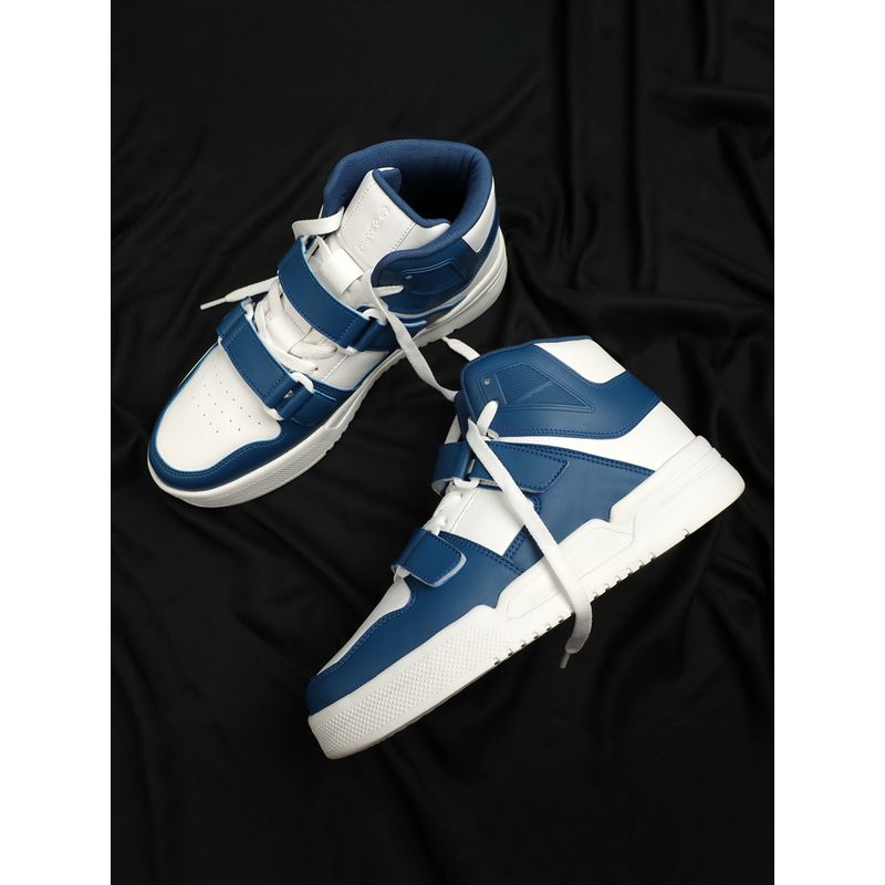 Campus Men OG-31 White Blue Casual Shoes (UK 8)