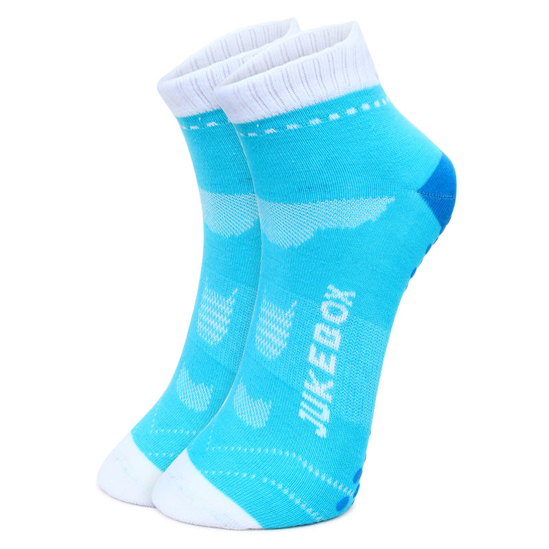 WearJukebox Ankle Grip Socks Light Blue Buy WearJukebox Ankle Grip