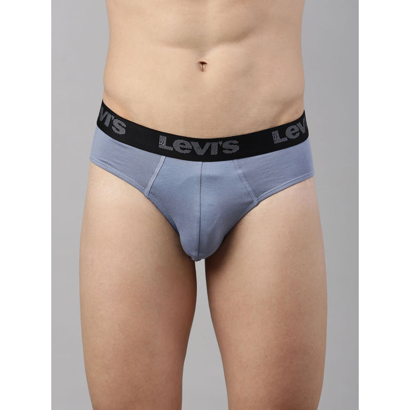Levi's 066 Active Brief for Men (Pack of 3) with Contoured Double Pouch (Pack of 3) (M)