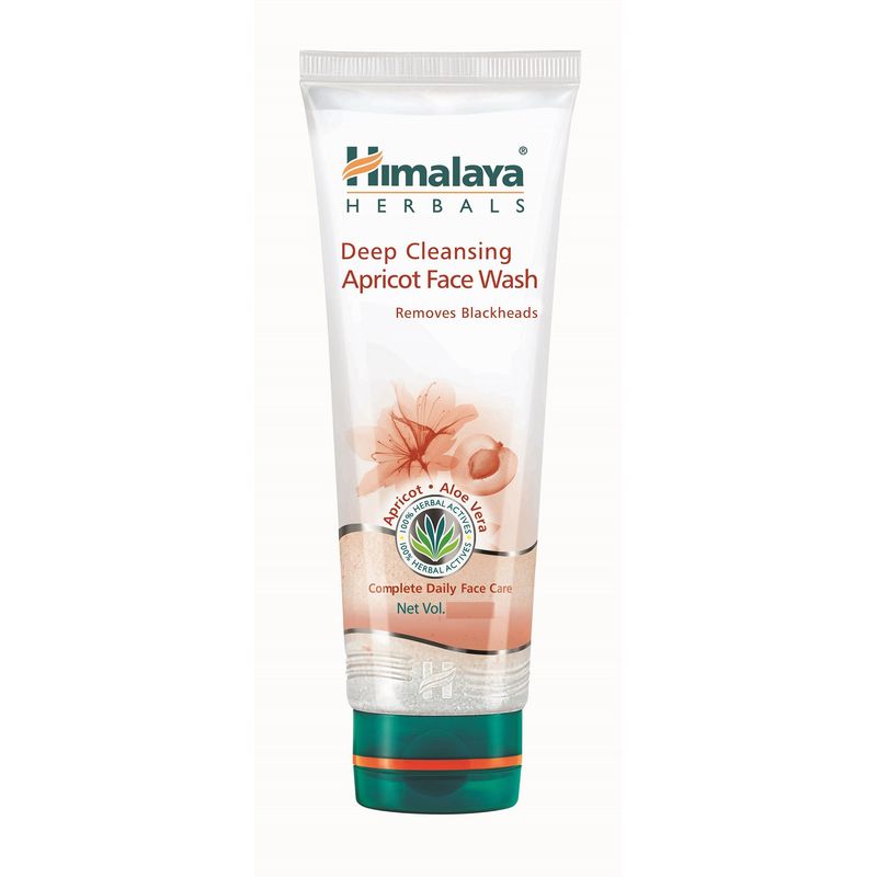 Himalaya Herbals Deep Cleansing Apricot Face Wash Buy Himalaya Herbals Deep Cleansing Apricot Face Wash Online At Best Price In India Nykaaman