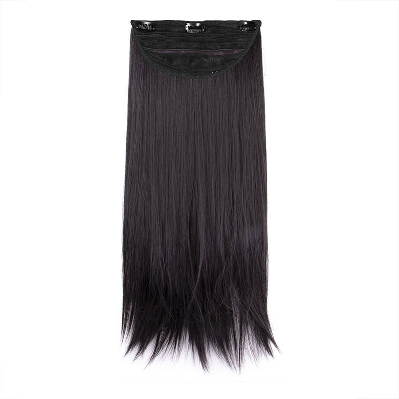 Stasia Street Clip- in 24" Straight Hair Extension - Natural Black