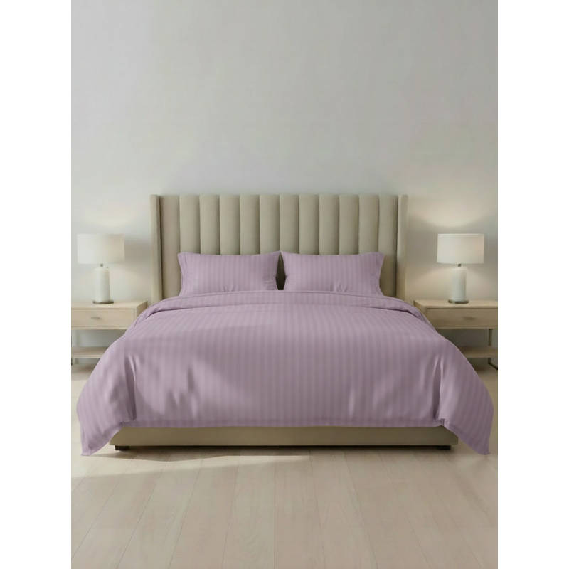 LANE LINEN Lavender Galaxy Cotton Bedsheet with 2 Pillow Covers (King)