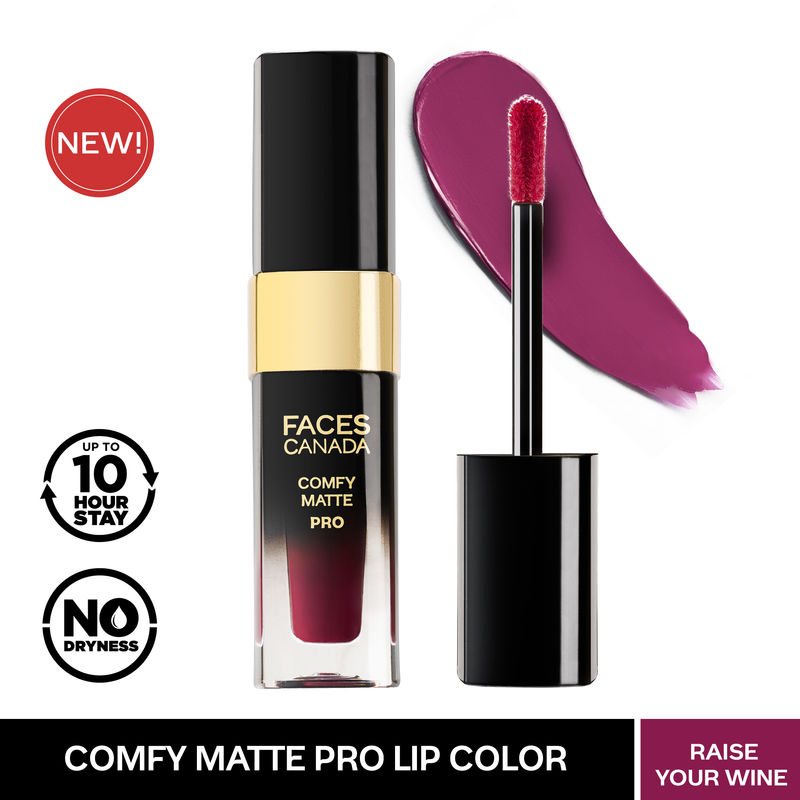 Faces Canada Comfy Matte Pro Liquid Lipstick - Raise Your Wine 03