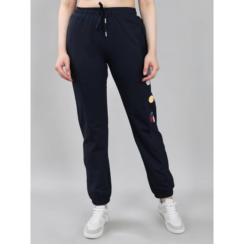 Monte Carlo Women's Regular Fit Solid Joggers (S)