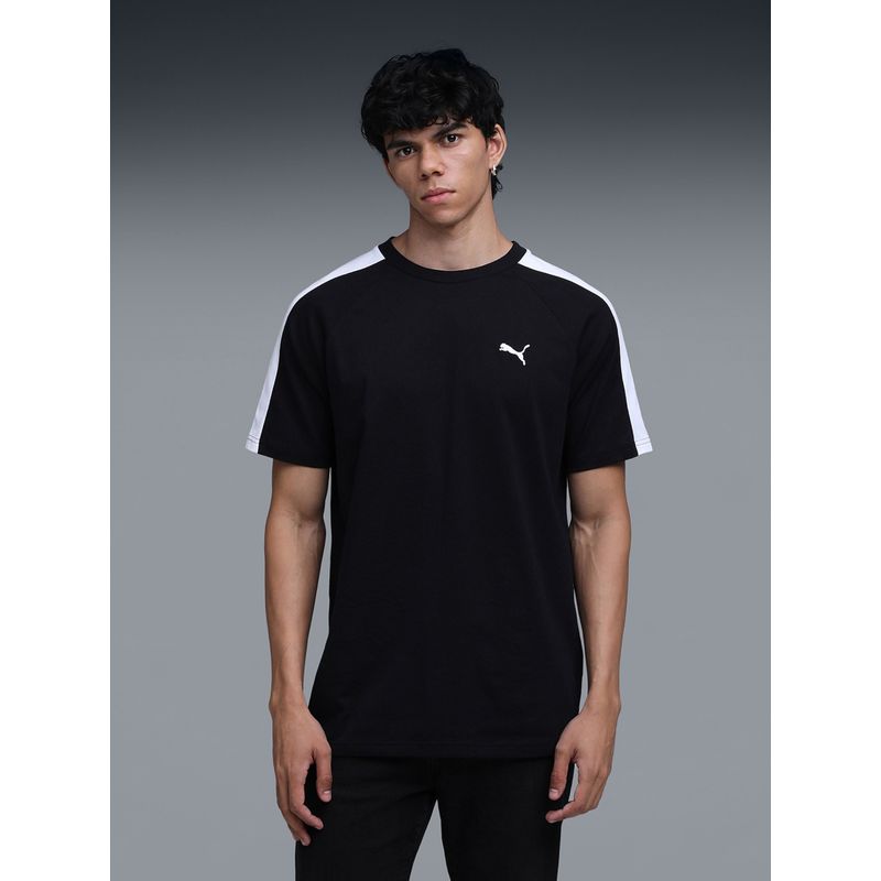 Puma Men'S Regular Fit Colorblocked Cotton T-Shirt (XS)